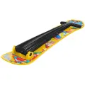 Самокат NovaSport Шустрик, складной, для детей, желтый/черный