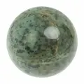 Шар из уральского нефрита 9,5 см 127073