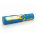 Фонарь dollex инспекционный аккум li-ion 3.7v 2200ma, cob 3w+ 1хled, магнит, крючок