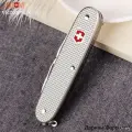 Victorinox Pioneer X Alox 0.8231.26 SAK премиум с ножницами 9 функций 93 мм серый