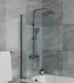 Душевая система с тропическим душем RUSH Thira, серая (TR3635-50Grey)