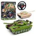 Танк Военный р/у ,27 MHz (световые эффекты, контроль движения) в коробке