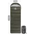 Спальный мешок Naturehike U250S, (190х30)х75 см, (левый) (ТК: 0C), темно-зеленый