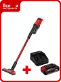 Аккумуляторный пылесос Einhell PXC TE-SV 18 Li, 18 В, вертикальный, циклон, подсветка+1 акк, 4 А*ч+ЗУ 2347180SET4