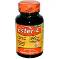 Капсулы AMERICAN HEALTH Ester-C with Citrus Bioflavonoids, 100 г, 100 мл, 500 мг, 60 шт.