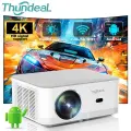 Проектор ThundeaL TD92 Pro 4K 1080P Android WIFI светодиодный проектор TD92Pro портативный уличный видеоигровой домашний кинотеатр кинопроектор, Android Version