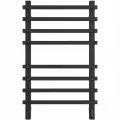 Полотенцесушитель электрический Двин (Dveen) N plaza neo 80х50 см, без полки, К диммер, квадрат черный матовый