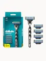 GILLETTE Mach3 Бритва и 5 сменных кассет