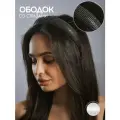 Женский вечерний ободок для волос со стразами