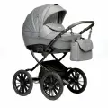 Коляска 2 в 1 Indigo Indigo Special Plus 14 is 09 (т. серая кожа)