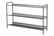 Подставка для обуви 3-полочная Hoff Женева, 86х60х27, цвет графит