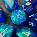 Дайсы ручной работы (игральные кости, кубики) для DnD, Dungeons and Dragons, Pathfinder RPG (набор 7шт) Ancient Arcana