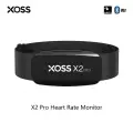 XOSS X2 Pro нагрудный ремень Датчик сердечного ритма IPX7 Водонепроницаемый монитор Bluetooth ANT Беспроводной умный велосипедный датчик для здоровья и фитнеса, Черный