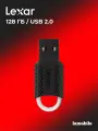 USB-накопитель Lexar JumpDrive V40 (USB 2.0) 128 ГБ