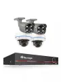 Комплект видеонаблюдения Techage, 8 каналов, 5MP, PoE, 4 камеры