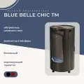 Газовый обогреватель каминного типа ТМС BLUE BELLE CHIC ТМ 4,2 кВт Чёрный С термостатом