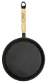 Сковорода блинная Камская посуда литая, чугун, диаметр 22см, черная