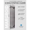 Полотенцесушитель Маргроид Inaro-4, электрический, 100х6х18 профильный графит.