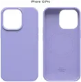 Силиконовый чехол COMMO Shield Case для iPhone 13 Pro с поддержкой беспроводной зарядки, Лавандовый