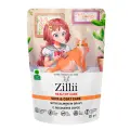 Zilli Healthy Care Skin & Coat Влажный корм для кошек Поддержка здоровья кожи и шерсти Лосось в соусе 24шт*85 гр