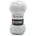 Пряжа YarnArt Elegance 50г, 130м (ЯрнАрт Елеганс) цвет 101 серебро, 5шт