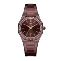 Наручные часы УЧЗ, коричневый