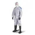 Комбинезон одноразовый Lakeland защитный, с капюшоном, цвет белый, размер M (MicroMAX NS CoolSuit)
