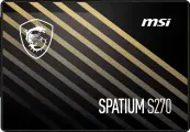 SSD накопитель MSI Spatium S270 960ГБ, 2.5, SATA III, SATA [s78-440p130-p83]