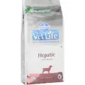 Cухой корм Farmina Vet Life Hepatic для собак при хронической печеночной недостаточности и для снижения накопления меди в печени, Фармина Вет Лайф лечебный рацион со вкусом курицы, 12кг