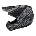 Мотошлем кроссовый Troy Lee Designs GP Helmet Slice Black/Gray S