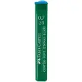 Грифели для механических карандашей Faber-Castell Polymer, 12шт., 0,7мм, 2B, цена за штуку, 286028