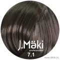 J.Maki Стойкий краситель для волос, 7.1 Пепельный русый, 60 мл