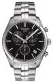 Наручные часы TISSOT, черный, серебряный