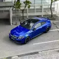 Maisto Mercedes Benz C63s Coupe 1:64, Синий