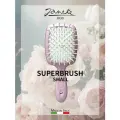 Janeke SUPERBRUSH Щетка для волос малая, 94SP234PNK, розовый/белый, 17,5x7x3 см