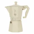 Гейзерная кофеварка Bialetti Moka Express Exclusive Cream 9060, 6 чашек