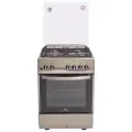 Плита газовая De Luxe 606040.24-000г (кр) ЧР, нержавеющая сталь