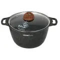 Кастрюля Kukmara Granit ultra original 6л со стеклянной крышкой (кго62а)