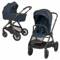 Детская коляска 2в1 Espiro Code, цвет Elegant Navy / 2026 (Тёмно-синий), артикул производителя 13160