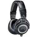 Наушники Audio-Technica ATH-M50X BK, проводные, черный