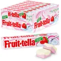 Fruittella Жевательные конфеты Клубника-йогурт с фруктовым соком, 41 г, бумажная обертка, 21 уп.