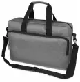 Сумка Oasis Planar для ноутбука 17, карманы, на молнии, с ручками и плечевым ремнем, серый