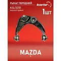 Рычаг Kortex для передней подвески Mazda 6 02- пер. подв. верх. прав. OEM GV2W34200; KSL5351