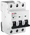 Автоматический выключатель Prompower ESM2-63/C6/3 (6kA), 6A, характеристика C, количество полюсов: 3P