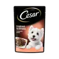 Cesar Паучи для взрослых собак с тушеной телятиной и овощами в желе 85г 10222849 0.085 кг 43492 (44 шт)