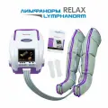 Массажер LymphaNorm RELAX для ног L, лимфодренажный, 4 канала, 2 режима, питание от сети