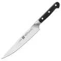 Нож кухонный ZWILLING 38400-201 PRO, сталь, длина лезвия 20см, нескользящий, черный