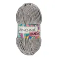 Пряжа ARACHNA UMKA 5 шт. по 100 г 120 м 100% полиэстер №33 св. серый