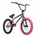 Велосипед NOVATRACK 20 BMX JUPITER тёмно серо-розовый, сталь , рама 20, U-BRAKE