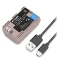 Аккумулятор 1960 mAh KingMa с входом питания Type-C для Canon T-LPE6.